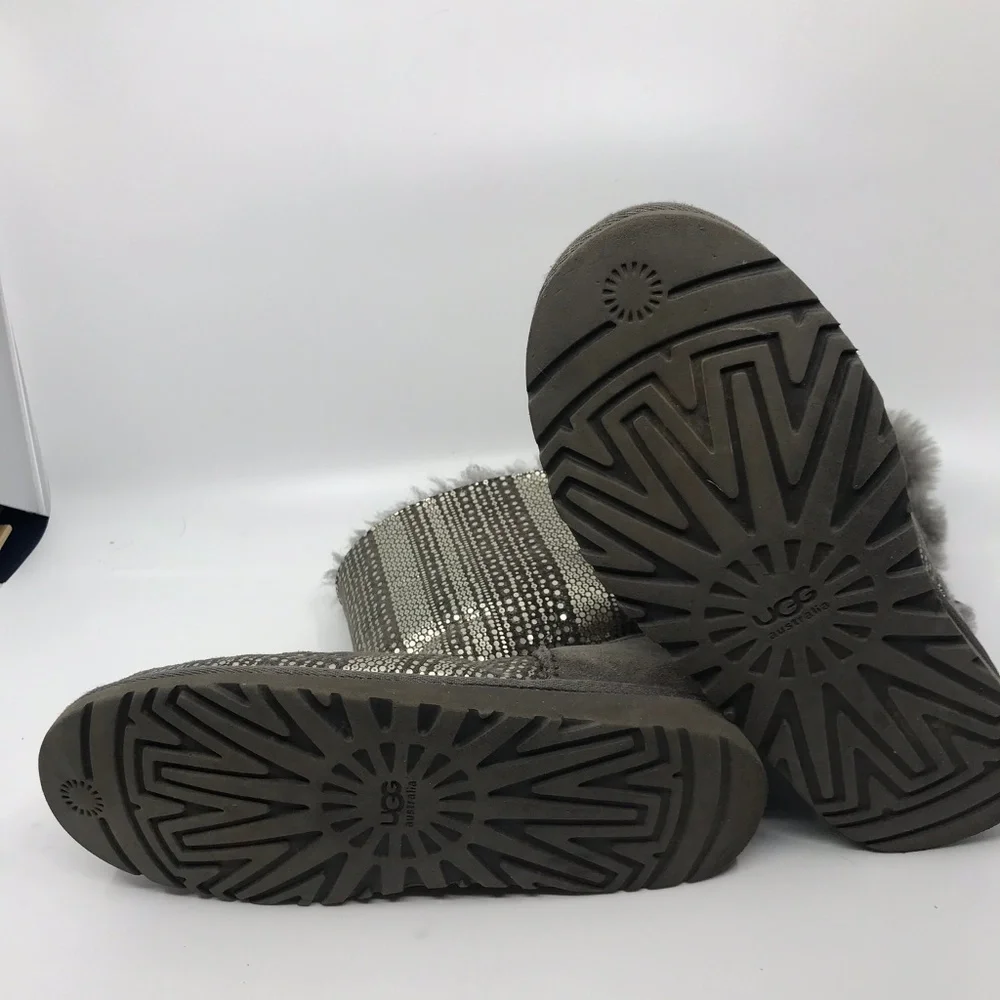 Mid UGG Gray Boots Size US 6